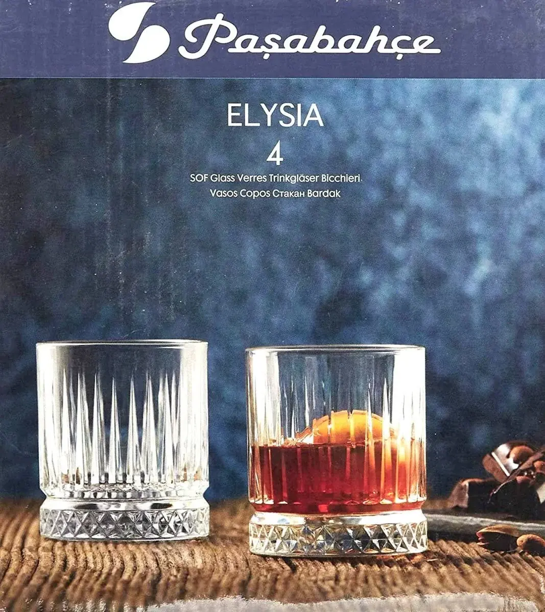 PAŞABAHÇE ELYSIA 4LÜ MEŞRUBAT BARDAĞI 520014