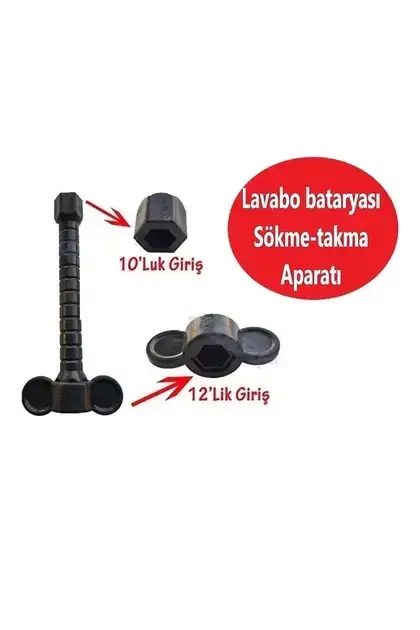 STİLSON BATARYA LAVABO ALTI SIKMA APARATI