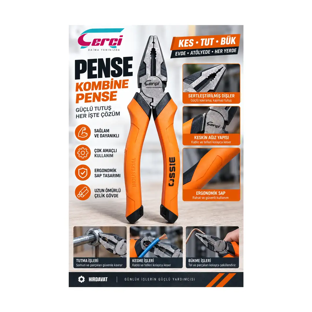 ORHN OSSİE ÇİVİ KESEN PENSE-YANKESKİ-KARGABURNU 7"