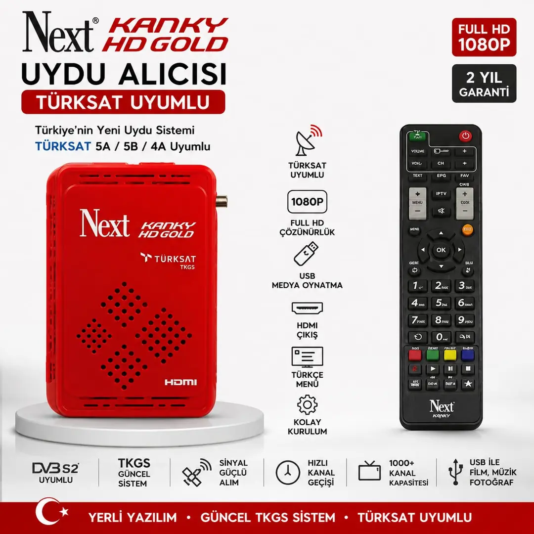 [135823] OLGUN NEXT KANKY HDMI UYDU ALICISI