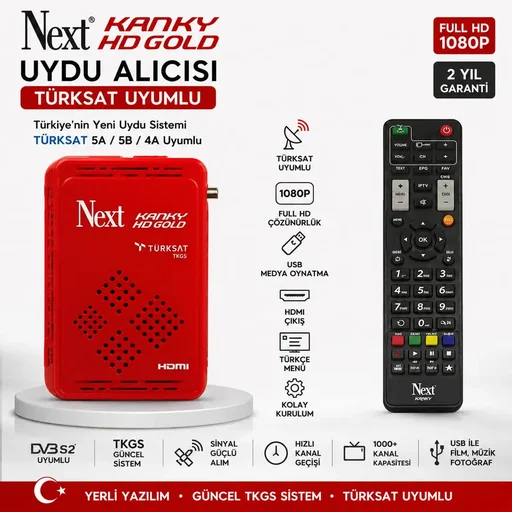 [135823] OLGUN NEXT KANKY HDMI UYDU ALICISI