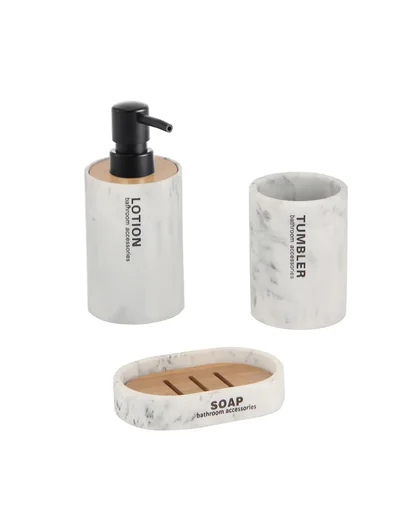 [137667] ŞENKRD MİEN POLYRESİN BANYO SETİ 56791