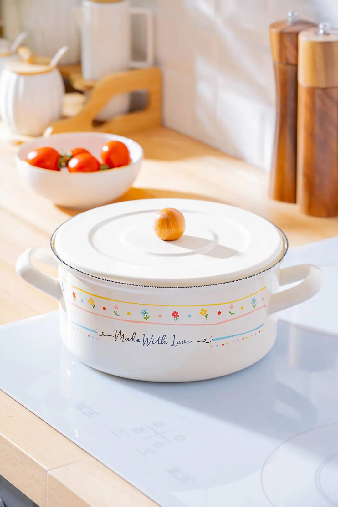 [144818] ACAR MADE WITH LOVE DÜZ KISA TENCERE
