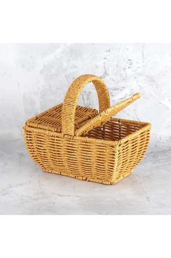 [149962] MİEN 7710 RATTAN SEPET DİKDÖRTGEN NO:1